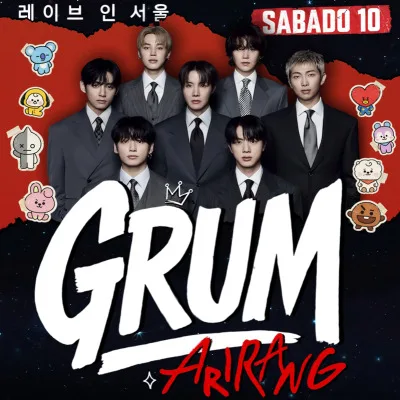 GRUM ARIRANG | 3era edición KPOP | Sábado 10-10-26