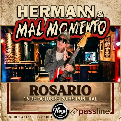 Hermann y Mal momento en Floyd Rosario