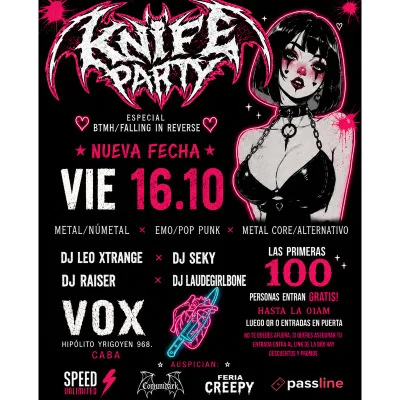 KNIFE PARTY > ESP. BMTH/FALLING IN REVERSE