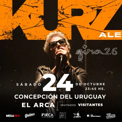 //KURZ en EL ARCA// - Concepción del Uruguay - GIRA 2026