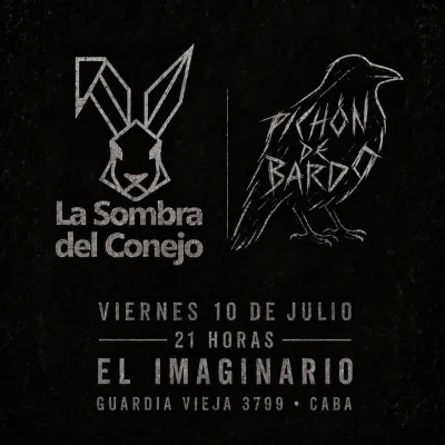 La Sombra del Conejo junto a Pichón de Bardo En Vivo