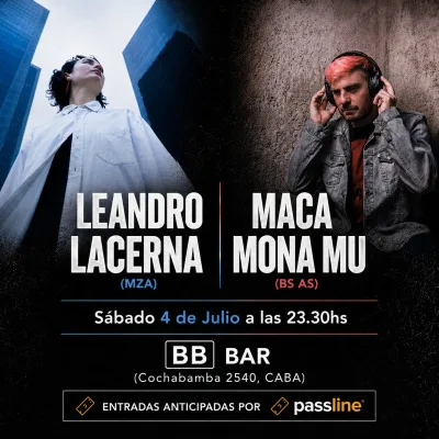 Leandro Lacerna y Maca Mona Mu / 4 de julio
