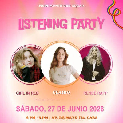 Listening Party - Pride Cafe