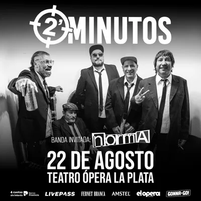 2 MINUTOS en el Teatro Opera LP
