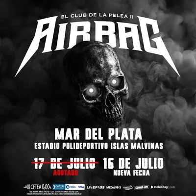AIRBAG en el Polideportivo Islas Malvinas (MDQ) 16 de julio