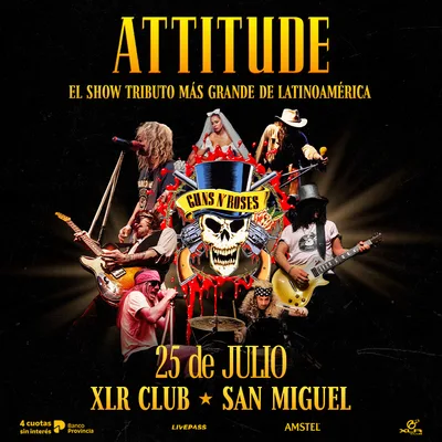 ATTITUDE | EL SHOW TRIBUTO MAS GRANDE DE LATINOAMERICA en San Miguel