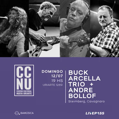 Buck Arcella trio + Andre Bollof en CCNU
