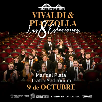 Camerata Rosario en el Teatro Auditorium - Sala Astor Piazzolla (Mar del Plata)