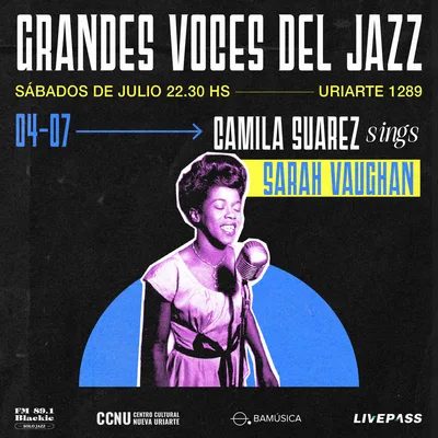 CAMILA SUAREZ SINGS SARAH VAUGHAN en CCNU