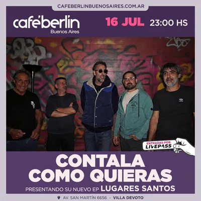 Contala como quieras en Cafe Berlin