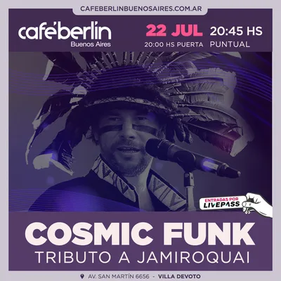 Cosmic Funk en Cafe Berlin