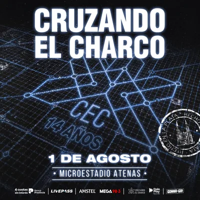 CRUZANDO EL CHARCO EN ATENAS LA PLATA- 14 ANOS
