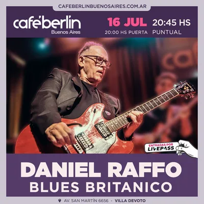 Daniel Raffo en Cafe Berlin