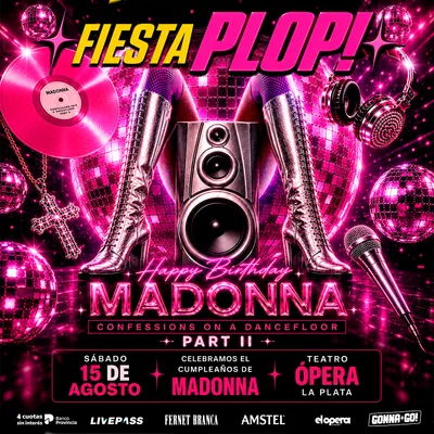FIESTA PLOP en el Teatro Opera LP