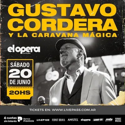 GUSTAVO CORDERA en el Teatro Opera LP