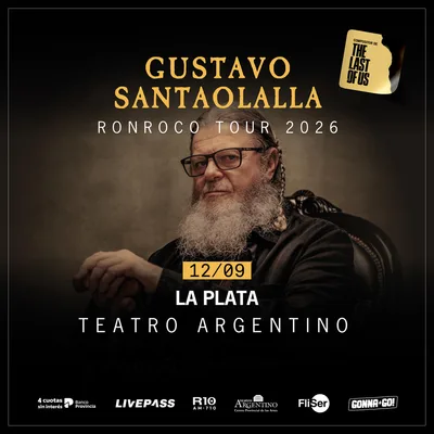 GUSTAVO SANTAOLALLA en la Sala Ginastera - Teatro Argentino LP