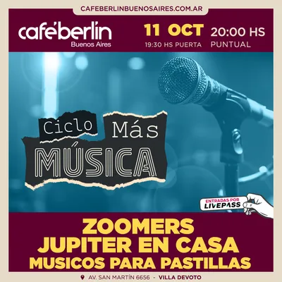 Mas Musica en Cafe Berlin