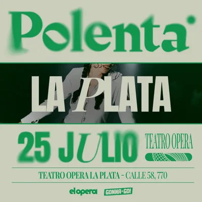 POLENTA en el Teatro Opera LP