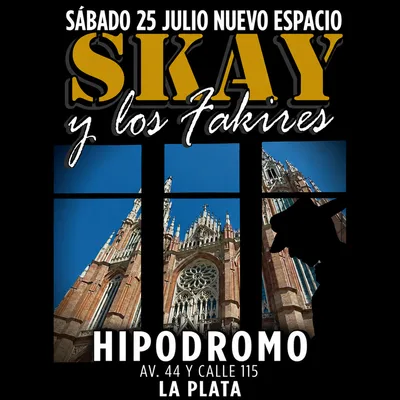 SKAY Y LOS FAKIRES en el Hipodromo de La Plata