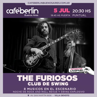 The Furiosos en Cafe Berlin