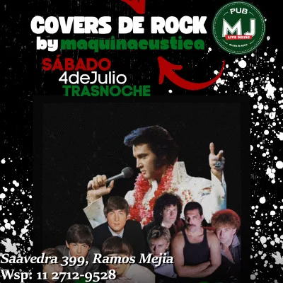 MAQUINACUSTICA - CLASICOS DE LOS 80S - EN MR JONES PUB