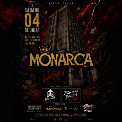 Monarca Rock - Totalmente Poseídos - Black Jack