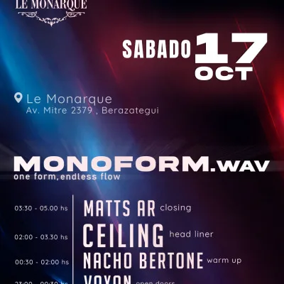 MONOFORM.WAV — LE MONARQUE