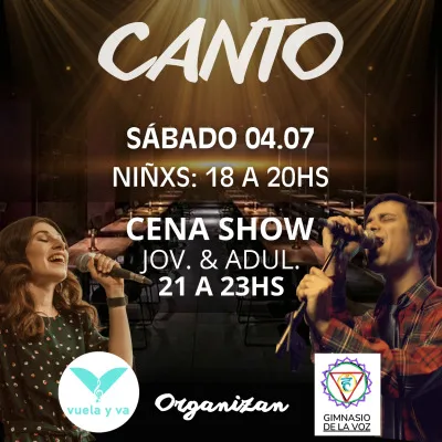 Muestra de Canto: ¡Gimnasio de la Voz!
