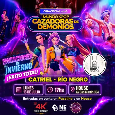 MUNDO KPOP CAZADORAS DE DEMONIOS EN CATRIEL RÍO NEGRO