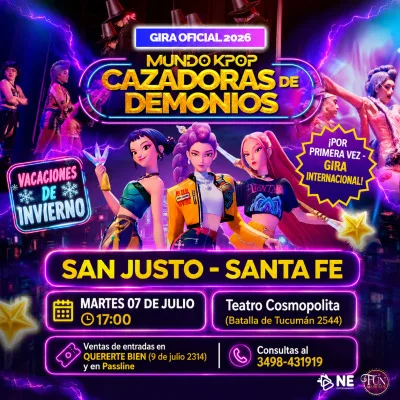 MUNDO KPOP - CAZADORAS DE DEMONIOS EN SAN JUSTO SANTA FE