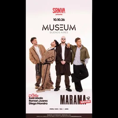 MUSEUM - Sabado 10.10 - MARAMA