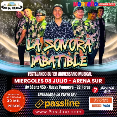 Norteño Cumbia Fest en Arena Sur