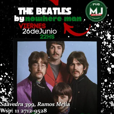 NOWHERE MAN - TRIBUTO A THE BEATLES - EN MR JONES PUB