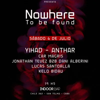 Nowhere to be found - Suono - Indoor bar