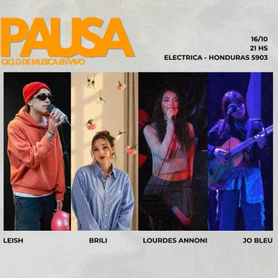 PAUSA - Ciclo Musical en vivo II
