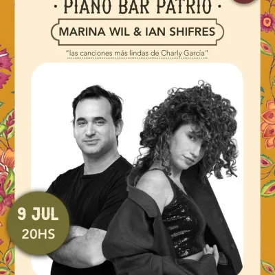 PIANO BAR Patrio - Marina Wil & Ian Shifres: "Las canciones más lindas de Charly García"