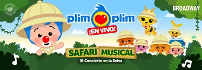 PLIM PLIM - SAFARI MUSICAL - EL GRAN CONCIERTO EN LA SELVA