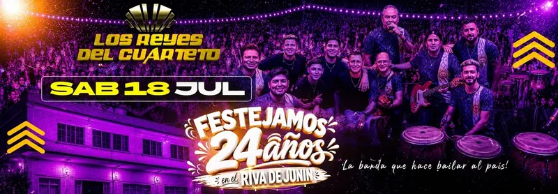 LOS REYES DEL CUARTETO FIESTA 24 AÑOS