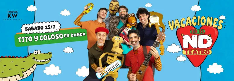 TITO Y COLOSO - UNA AVENTURA AL BOSQUE ENCANTADO.