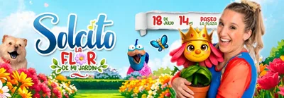 SOY SOLCITO EN LA FLOR DE MI JARDIN
