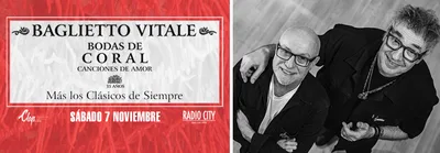 BAGLIETTO VITALE PRESENTAN BODAS DE CORAL.