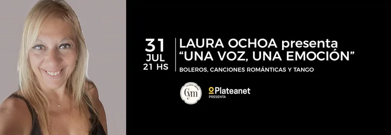 LAURA OCHOA PRESENTA UNA VOZ UNA EMOCION