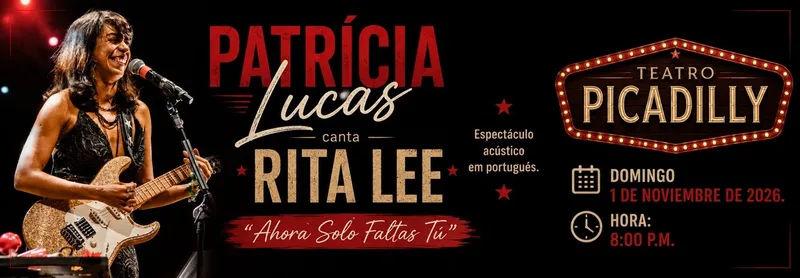 PATRICIA LUCAS CANTA RITA LEE - AHORA SOLO FALTAS TU