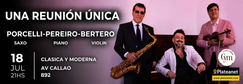 UNA REUNION UNICA BERTERO - PEREIRO - PORCELLI