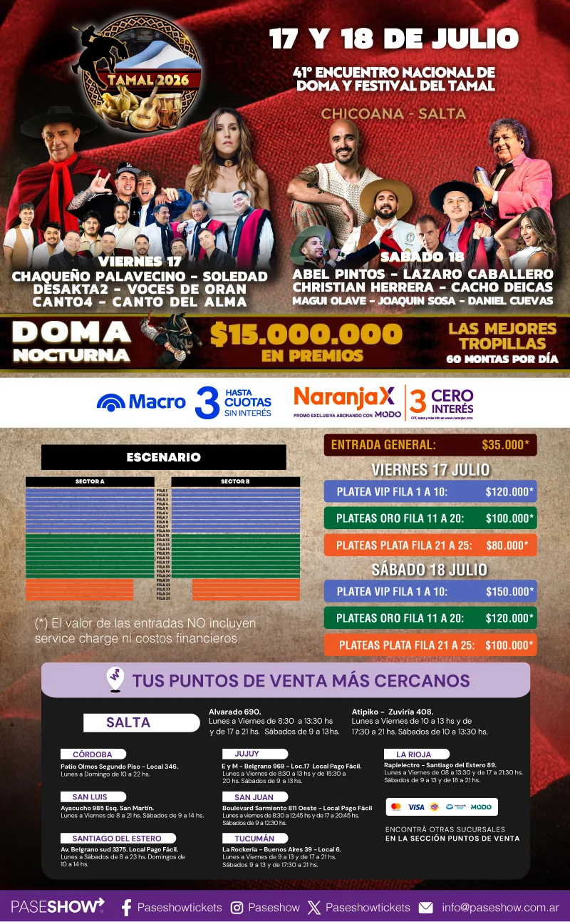 41 ENCUENTRO NACIONAL DE DOMA Y FESTIVAL DEL TAMAL