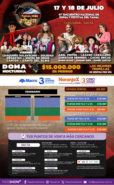 41 ENCUENTRO NACIONAL DE DOMA Y FESTIVAL DEL TAMAL