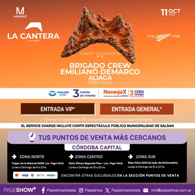 BRIGADO CREW LA CANTERA 11 OCTUBRE