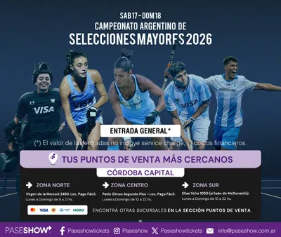 CAMPEONATO ARGENTINO DE SELECCIONES MAYORES 2026