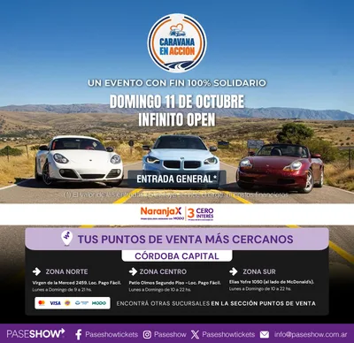 CARAVANA SOLIDARIA INFINITO 11 OCTUBRE