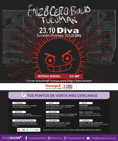ENZOCEROBULTO TUCUMAN 23 OCTUBRE